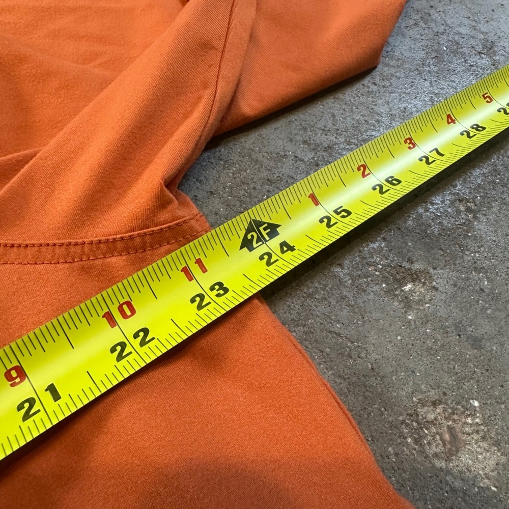 Rhoback 1/4 Zip Pullover Mens Large Orange Texas Longhorns Performance Stretch - Picture 7 of 11